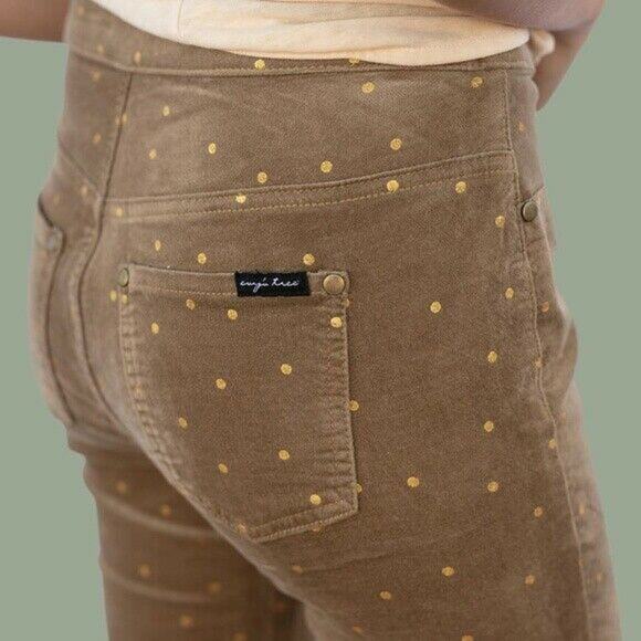 Evy’s Tree 1X Velour Skinny In Fawn Plus - Picture 4 of 4